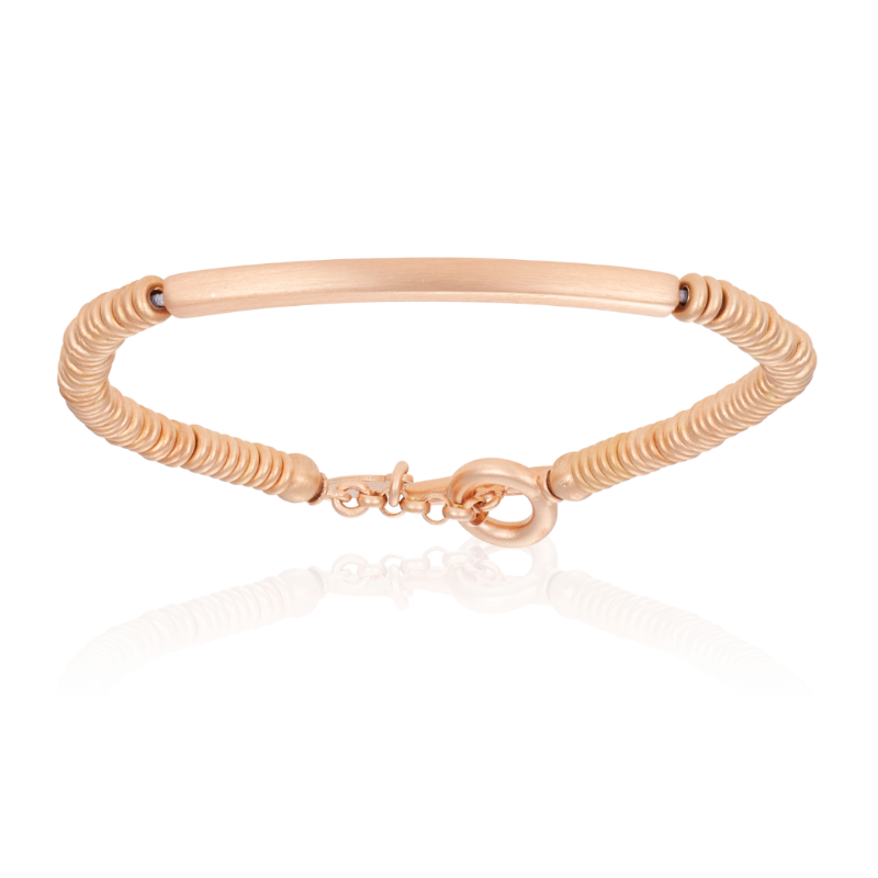 
                  
                    Rose Gold TAG beads bracelet (Unisex)
                  
                