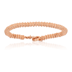 Rose Gold Medium beaded bracelet