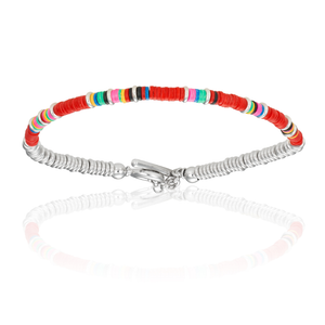 
                  
                    Red Bracelets with White Gold Gift Idea for him
                  
                