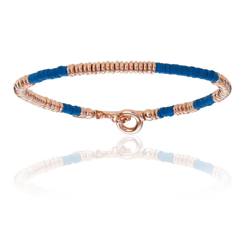 
                  
                    Pink Gold Blue Bracelet Combination
                  
                