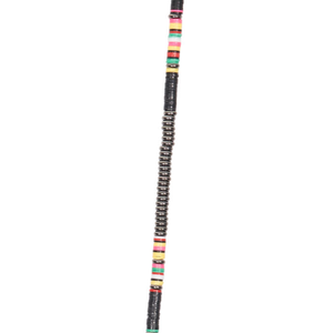 
                  
                    Multicolor African Beads with Black PVD Gift Idea for him
                  
                