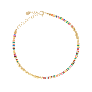 
                  
                    Multicolor African Beads and Yellow Gold Gift Idea for her
                  
                
