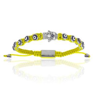 
                  
                    Yellow / Silver Bracelet Combination
                  
                