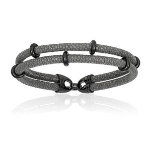 
                  
                    Black PVD Grey Stingray Combination
                  
                
