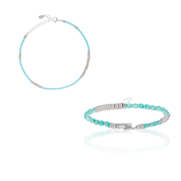 
                  
                    Apatite Stone and White Gold Gift Idea for her
                  
                