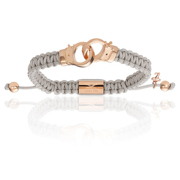 
                  
                    Rose Gold Bracelets with Gray Gift Idea for him
                  
                