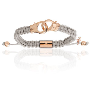 
                  
                    Rose Gold Bracelets with Gray Gift Idea for him
                  
                