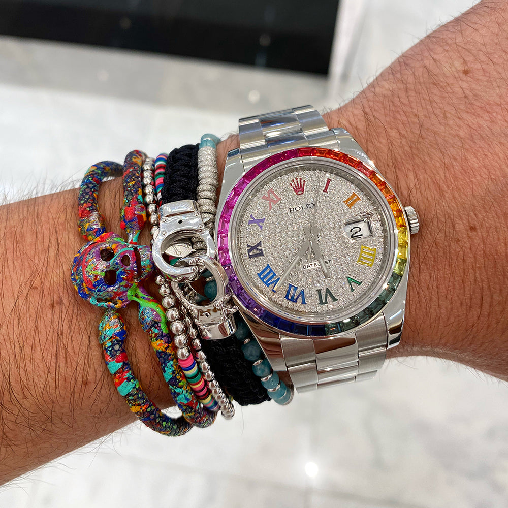 Multicolored Bracelet Combination