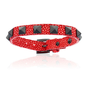 
                  
                    Red Stingray & Black PVD Bracelets Combination
                  
                