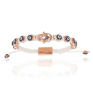 
                  
                    Rose Gold With White Bracelet Combination
                  
                