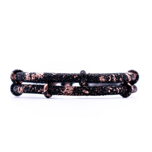 
                  
                    Matte Black Splashed Rose gold double stingray bracelet unisex (Copy)
                  
                