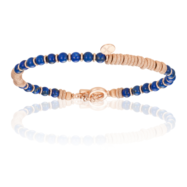 
                  
                    Lapis Lazuli Stone and Rose Gold Gift Idea for her
                  
                