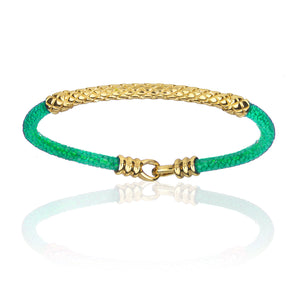 
                  
                    Yellow Gold and Cyan Bracelet Combination
                  
                